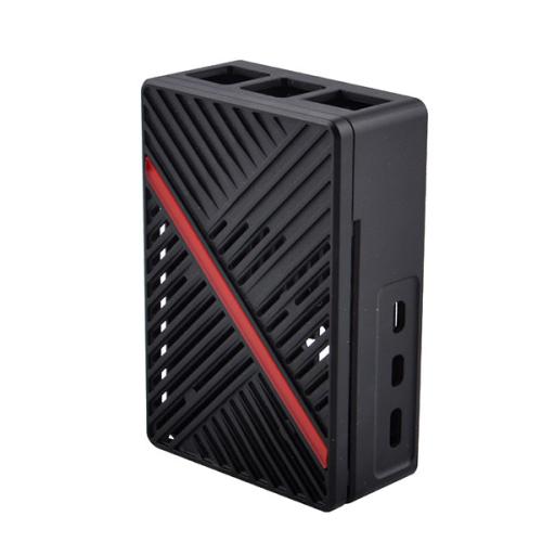 ABS Case With Fan For Raspberry Pi 5 - Black