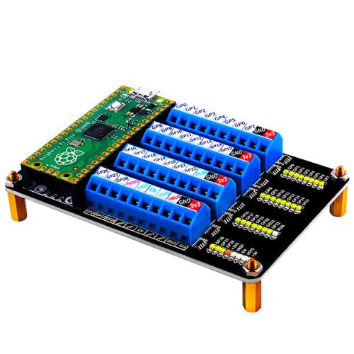 Screw Terminal Expansion Board For Raspberry Pi Pico (W)