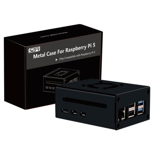 Metal Case With Fan For Raspberry Pi 5