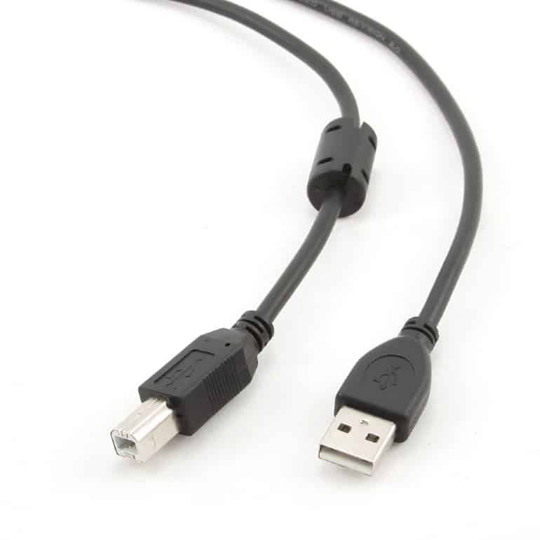 USB 2.0 cable with A/B connection – 3m