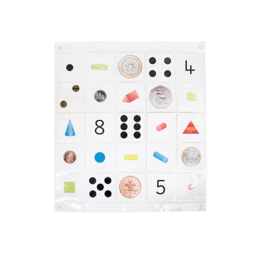 Transparent Mat 5 x 5 Compartments