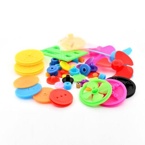 55 Piece Gears and Accessories Set