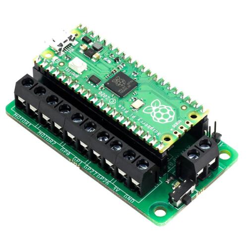 Motor Driver Board for Raspberry Pi Pico - Kitronik