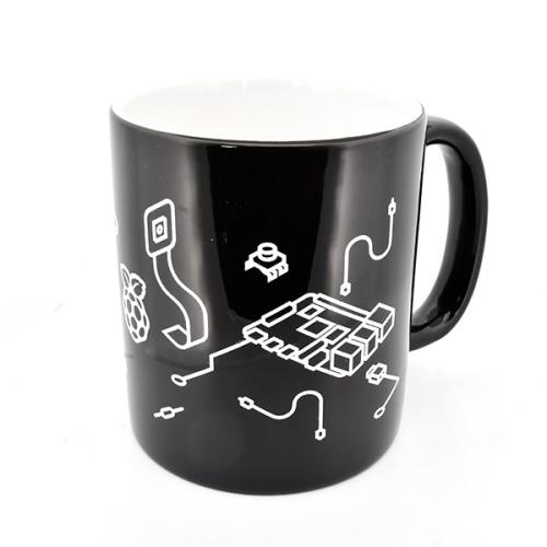 Raspberry Pi Mug Black