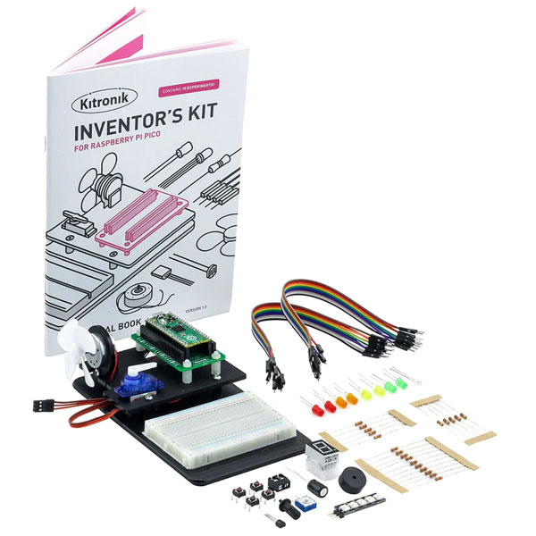 Erfinder-Kit für Raspberry Pi Pico – Kitronik