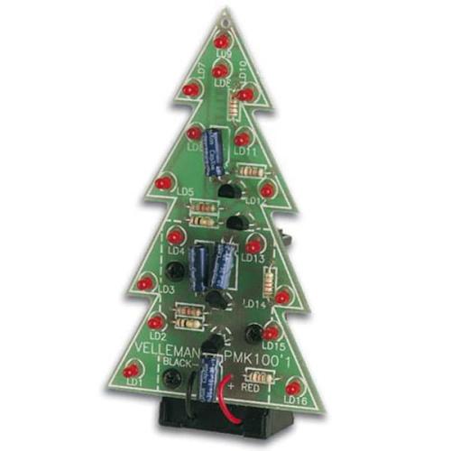 Flashing LED Christmas Tree - Soldering Kit