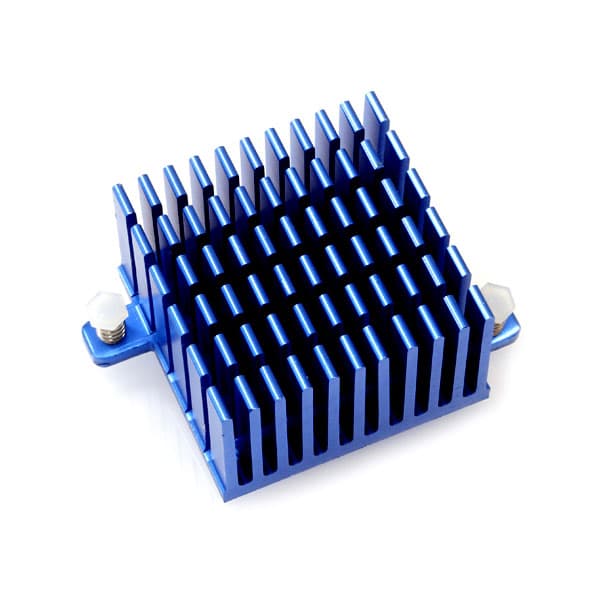 High Heatsink Blue - 40 x 40 x 25 mm