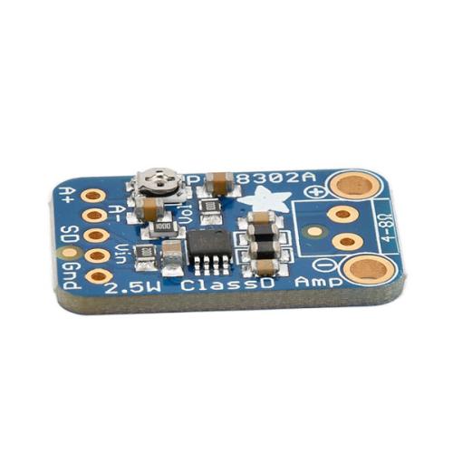 Adafruit Mono 2.5W Class D Audio Amplifier - PAM8302