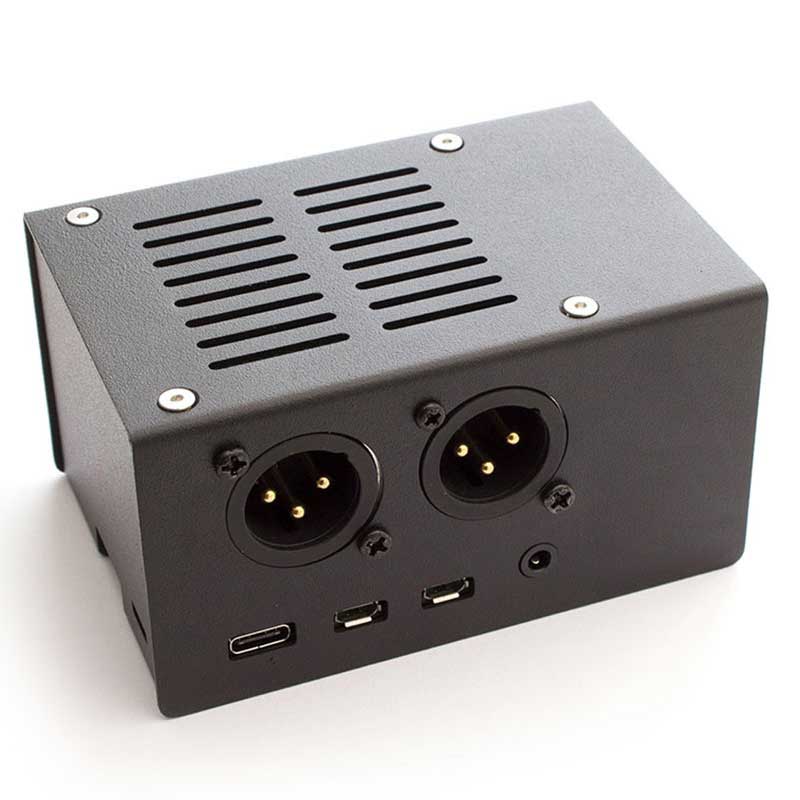 Steel Case for HiFiBerry XLR & Raspberry Pi 4