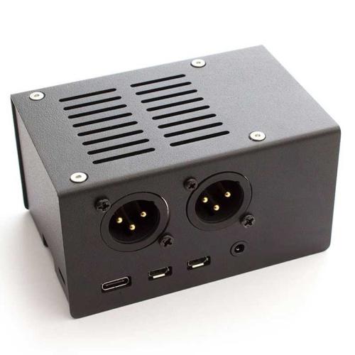 Steel Case for HiFiBerry XLR & Raspberry Pi 4