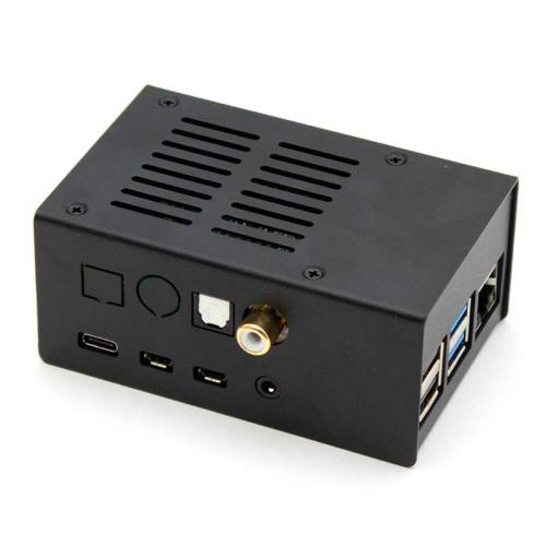 Steel Case V2 for HiFiBerry Digi+ & Raspberry Pi 4