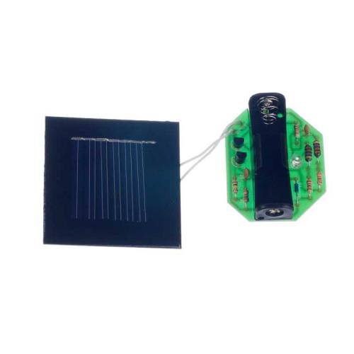 DIY Garden Lamp with Solar Panel and Battery - Kitronik