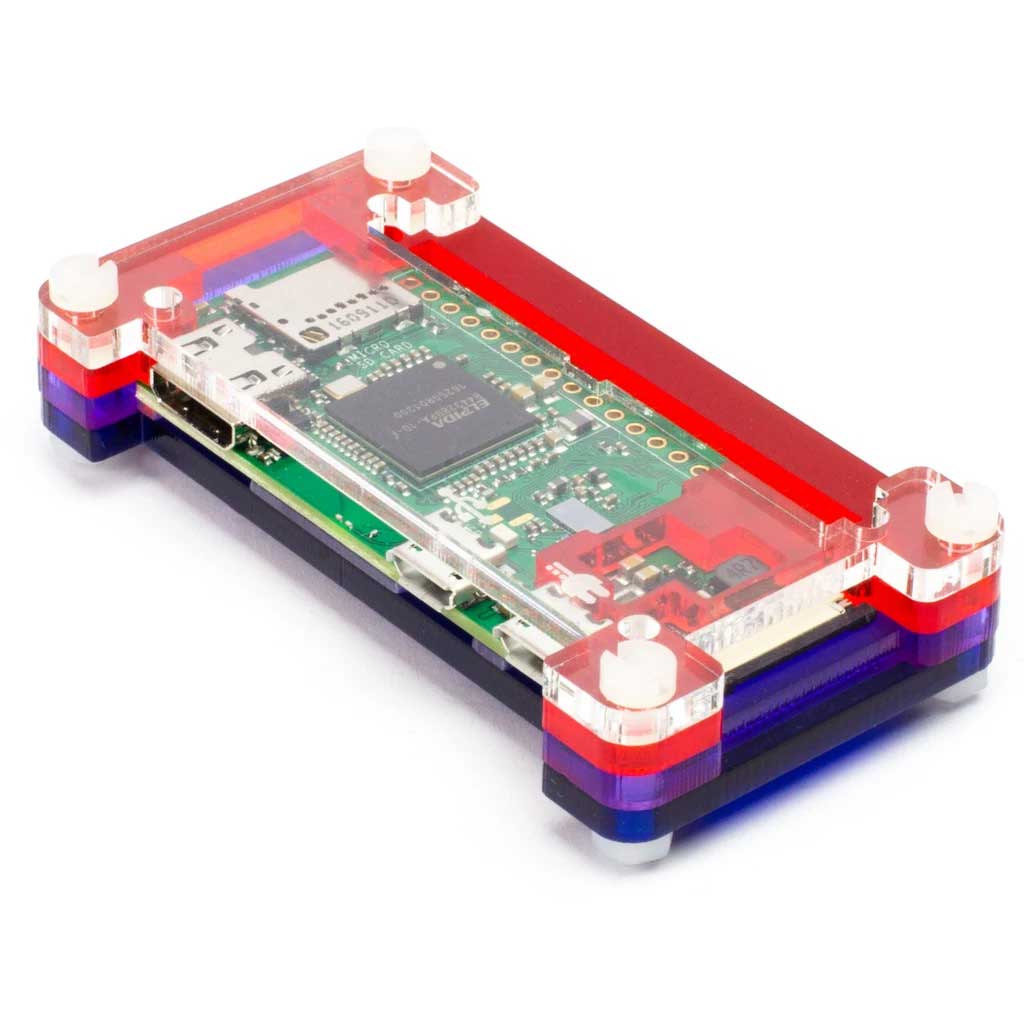 Pibow Zero Gehäuse für Raspberry Pi Zero W