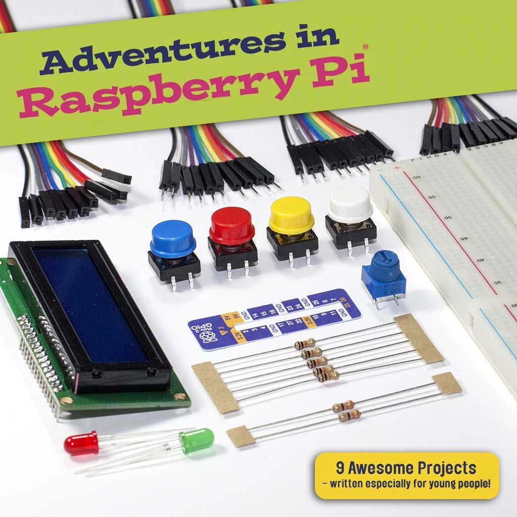 Abenteuer im Raspberry Pi – Teilesatz