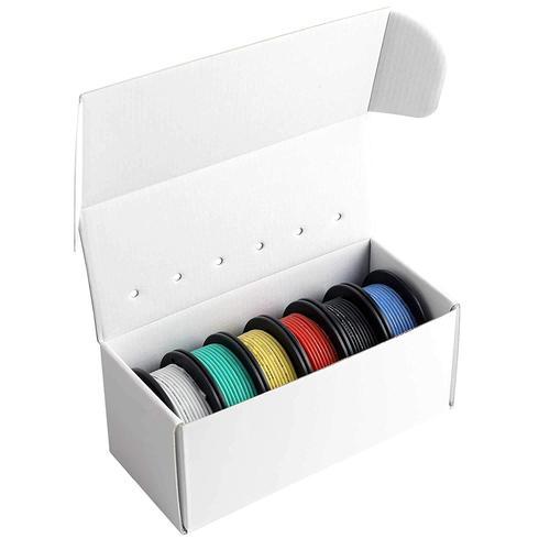 Connection wire - Set 6x 7.5m (22 AWG)