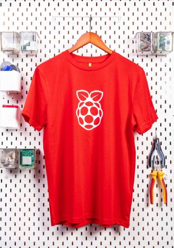 Raspberry Pi T-shirt - Red