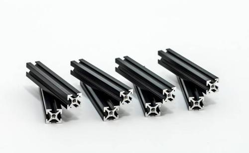 MakerBeam 60mm black anodised (8 pieces)