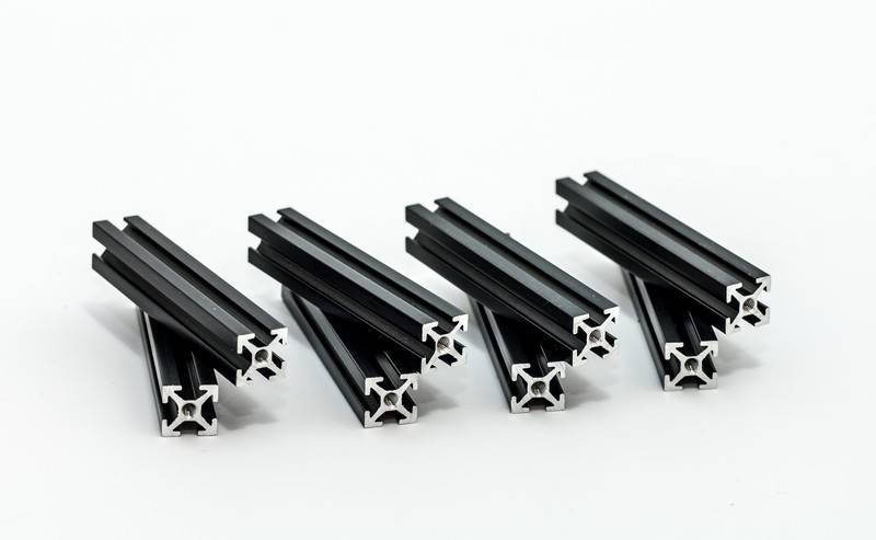MakerBeam 60mm black anodised (8 pieces)