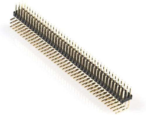 80 Pins (2x40) Male/Male Header - angle