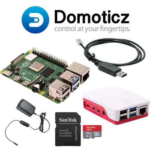 Raspberry Pi 4B Smart Meter Kit - Domoticz