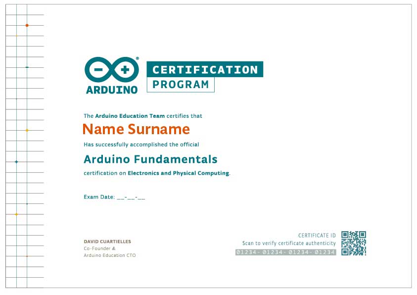 Arduino Fundamentals Exam