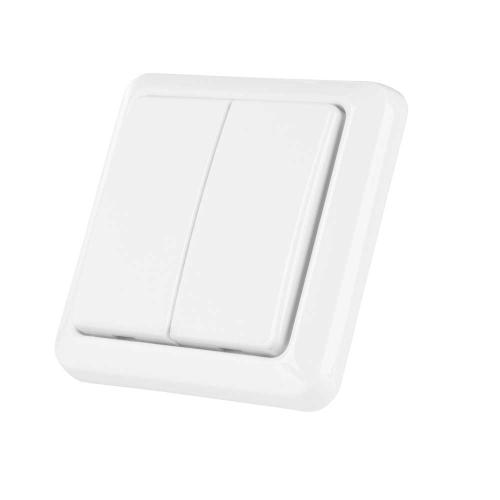 AWST-8802 Double Wireless Wall Switch | KlikAanKlikUit