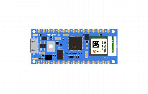 Arduino Nano 33 IoT Fritzing Part
