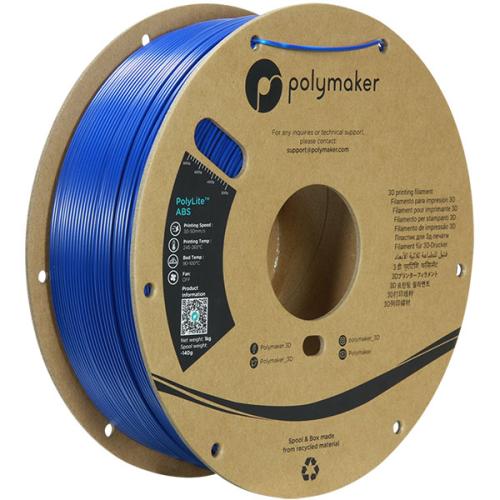 Polymaker Filament - PolyLite ABS Blue - 1.75mm - 1KG