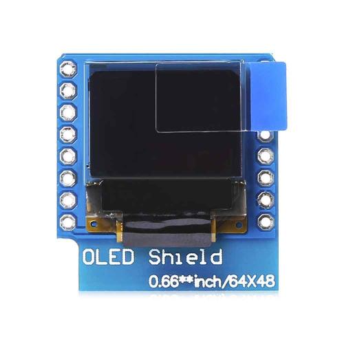 0.66 inch OLED Shield for D1 Mini