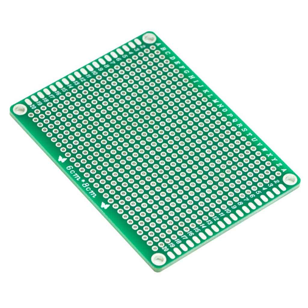 Prototyping- Board 6 x 8 cm – doppelseitig