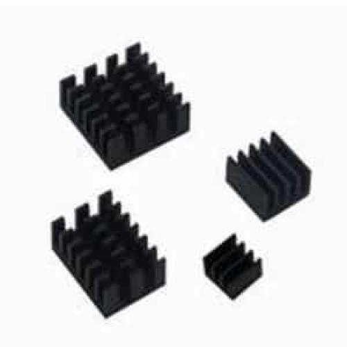 Heatsink set Black 4 pieces