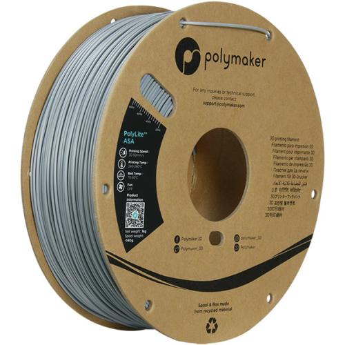 Polymaker Filament - PolyLite ASA Gray - 1.75mm - 1KG