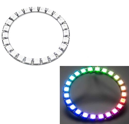 WCMCU 2812B 24 RGB LED Ring