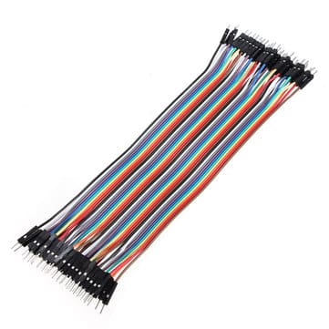 Premium Jumper Wires 40 pieces 20cm M/M