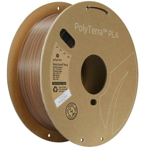 Polymaker Filament - PolyTerra PLA Shadow Orange - 1.75mm - 1KG