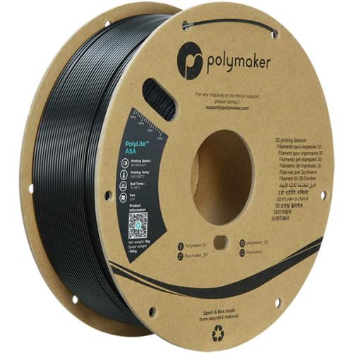 Polymaker Filament - PolyLite ASA Black - 1.75mm - 1KG