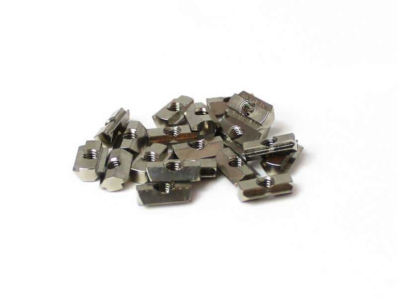T-slot nuts (25 pieces)