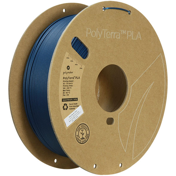 Polymaker - PolyTerra PLA Army Blue - 1.75mm - 1KG