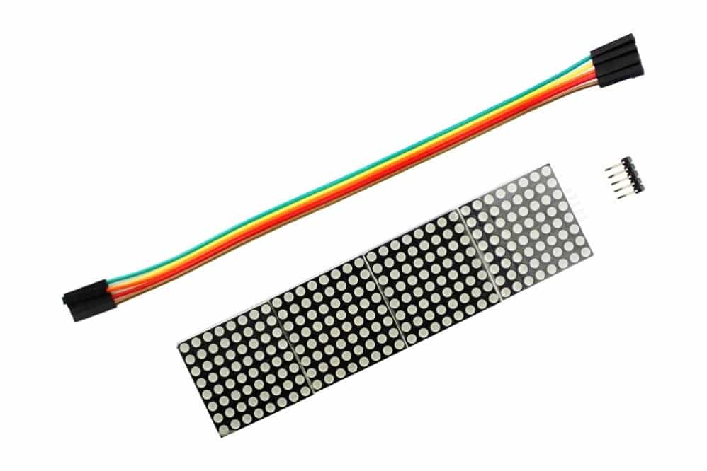 Cascaded MAX7219 Dot Matrix Module 8*32