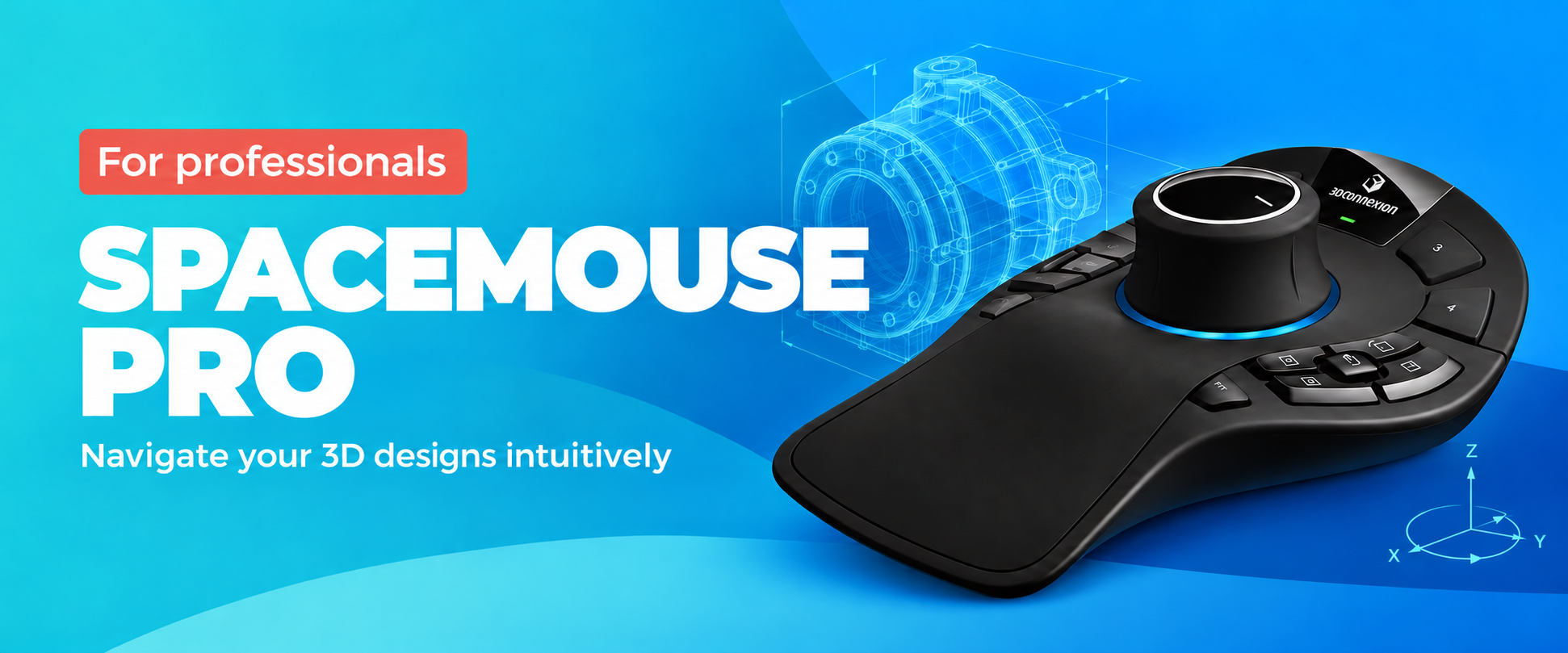 Discover precise 3D navigation for your CAD workflow.